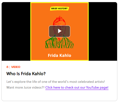 Frida Kahlo Video