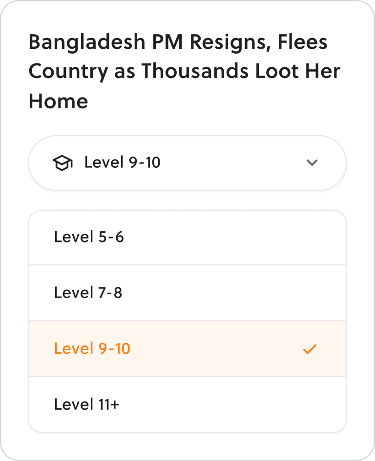 text leveling example