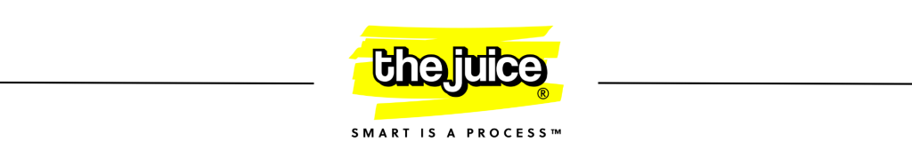 The Juice highlighter logo page header